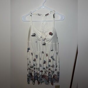 NWT white floral dress